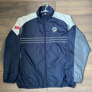 Vintage Miami Dolphins Windbreaker